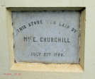 Brickfield - 123 Jan Smuts Avenue -  Church - Stone Mrs E Churchill - 1900