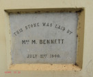 Brickfield - 123 Jan Smuts Avenue -  Church - Stone  Mrs M Bennett 1900