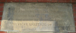 Durban - Berea - Nazareth House - additions plaque  1911 - Bishop Delalle