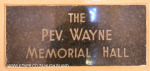 Manning Road Methodist Church Rev. Wayne Memorial Hall (1)