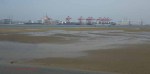Durban Harbour - Container Terminal - low tide from Embankment (14)
