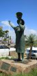 Durban Harbour - Lady in White - Perla Siedle Gibson - Monument at Passenger terminal -  (7)