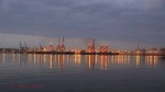 Durban - Harbour at Dawn - Container terminal (1)