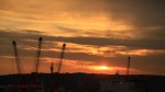 Durban Harbour at dawn -     (1)