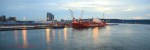 Durban Harbour at dawn -     (21)