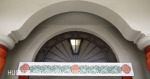 Durban KwaMuhle Museum - entrance decor and crest (4).