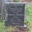Malvern-Civil-Cemetery-Grave-Cornelia-Fick-45