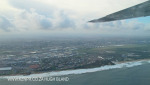 Bluff and view of old Louis Botha airport