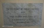 Morningside Stamford Hill Methodist Church Percy Osborn road 1893 Plaque