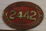 Durban-Society-of-Model-Engineers-Museum-plate-2442-SAR