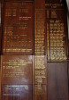 Parkhill Bowling Club Sterling Cresent Honours Boards  (8)