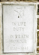 Durban North ST Martins Church WWII gate