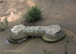 Umgeni Mouth - piers of old road bridge alongside Athlone bridge (1)