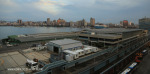 Durban Harbour at dawn passenger terminus towards Victoria Embankment... (1)