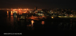 Durban Harbour at night Point Road views