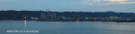 Durban Harbour at night Salisbury Island and Bluff