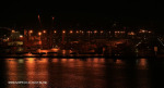 Durban Harbour at night container terminal. (2)