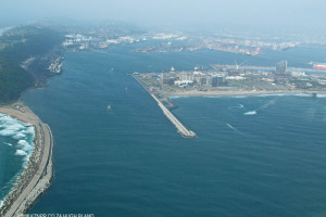 Durban -Harbour  & Point (aerial)