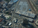 Durban container depot from the air car terminus
