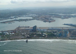 Durban harbour looking over Moya Pier