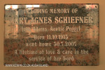 Durban Addington Methodist Church  Plaque Shiefner 2007