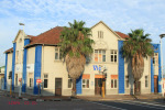 Durban Point & Mahatma Gandi buildings - The Vic Bar