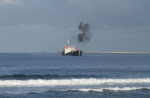 Sand dredger - Durban mouth (2)