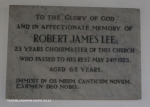 All-Saints-Church-Plaque-Robert-James-Lee-1923-9