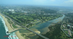 Durban - Umgeni River Mouth - Aerial (3)