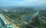 Durban - Umgeni River Mouty - Aerial (2)