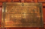 Durban City Hall - Boy Scouts Association - Roll of Honour - 1914-1918