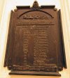 Durban City Hall - Natal Field & Garrison Artillery Roll of Honour - 1914 - 1918 (4)