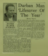 Durban Surf Lifesaving photographic memorabilia Bruce Joscelyne
