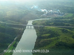 Umkomaas River road bridge and Sappi Saiccor factory (3)