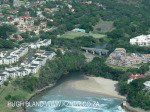 Uvongo Main Beach from the air (3)