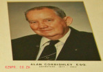 Westridge Park Tennis - Portraits - Secretaries - Alan Corbishley - 1977 - 1984