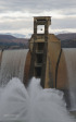 Wagendrift  Dam  - Estcourt - 9-6-11 - Spillway and wall (2)