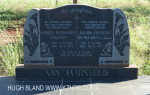Geluksburg Cemetery Graves - Andries & Jacoba Van Yaarsveld)