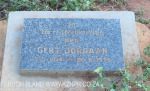 Geluksburg Cemetery Graves - Gert Jordaan 1979