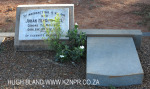 Geluksburg Cemetery Graves - Johan hendrik .......