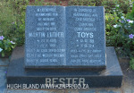 Geluksburg Cemetery Graves -  Martin and Toys Bester)