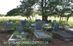 Geluksburg Cemetery Graves - overview