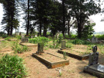 Holy Cross Mission - Cemetery overview