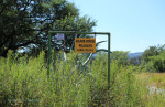 Wasbank - Manor House - De Jager -Farm Entrance sign