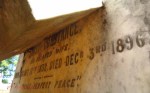 Greytown Cemetery - Grave - Emily Constance 1896