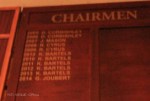 Greytown Golf Course -  Honours Boards - Chairmen (2)