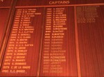 Greytown Golf Course -  Honours Boards - Golf Captains - Men (1)