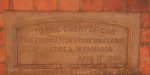 Greytown - Methodist Church - Pine Street - Plaque Mr Justice Weir Mason - 1902