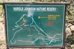 Harold Johnson Nature REserve - Tugela - Map of Trails - S 29.13.00 E 31.24.33 Elev 50m
