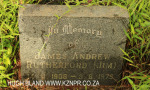 Hilton family grave James Rutherford 1975 (2)